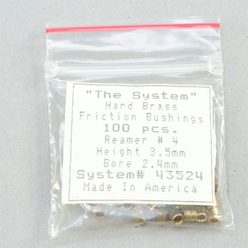 Brass clock bushings - brass,