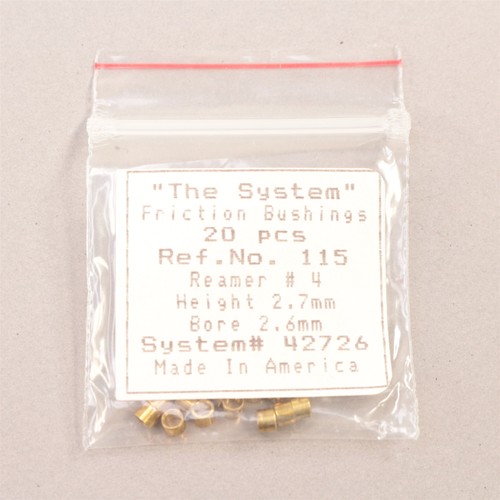 Brass clock bushings 115 - brass,
