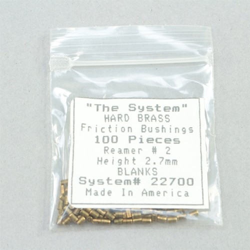 Brass clock bushings blanks - clock,