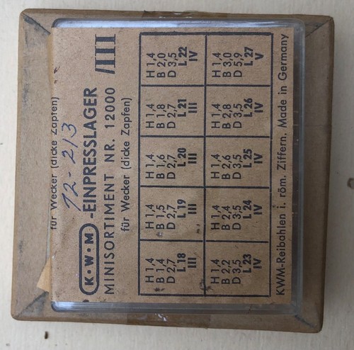 Vintage kwm einpresslager - vintage,
