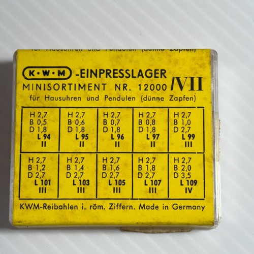 Kwm clock bushings bushes - clock,