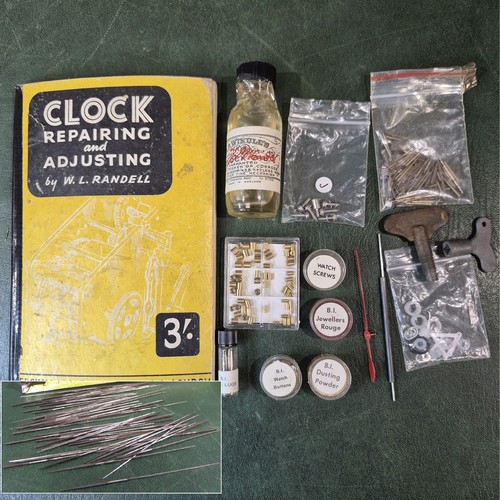 Clock watch repair parts tools - clock,