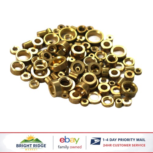Clock repair brass bushes - brass, bushes,