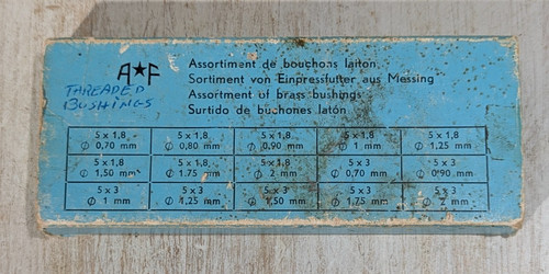 Vintage swiss clock - a&f,